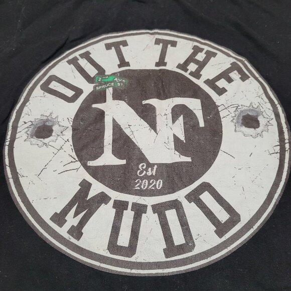 Band T Shirt Non Fiction Out The Mudd Ent Logo Cotton Shirt Size Large Read - Picture 8 of 11